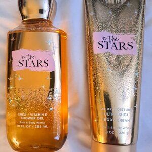 Bath & Body Works IN THE STARS Shower Gel and Hydrating Body Cream